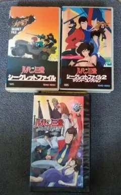 ルパン三世 シークレットファイル」LD全2巻 | とあるオタクの独り言