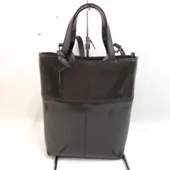 GUCCI グッチ レザー ショルダーバッグ 2way ブラウン レディース