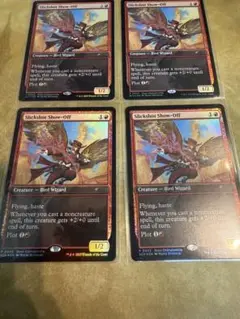 MTG Slickshot Show-Off プロモ foil 4枚 セット