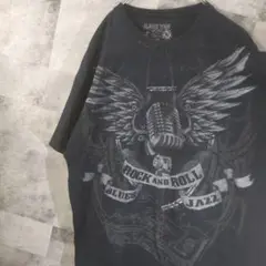 半袖TシャツUSA古着ビッグオーバーサイズブラックXL　A14,16