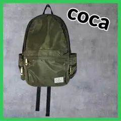 coca コカ リュック ママ サイドポケット
