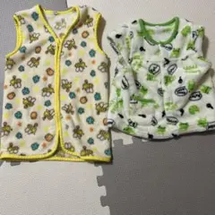 フリースベスト2点セット 80~100cm 100cm