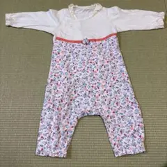 コンビミニ　長袖ワンタッチロンパース