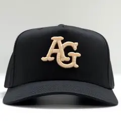 【5パネルキャップ】LA Spider CAP 同ボディ AG CAP ブラック