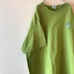USA古着 ワンポイント オーバーサイズ Tシャツ カジキ