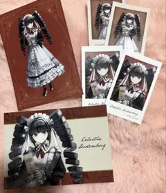 緜さんイラスト メイド&執事ver. カード ブロマイド まとめ売り セレス
