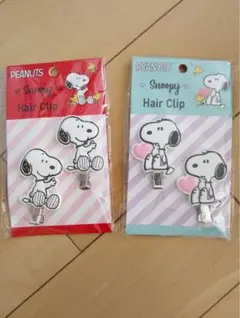 スヌーピー　ヘアピン　 2個セット