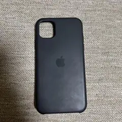 iPhone11 純正 シリコンケース ブラック 中古 傷あり