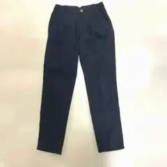 カリテ黒 夏用カジュアルパンツ 後ろゴムウエスト未使用に近い