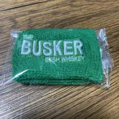 THE BUSKER IRISH WHISKEY リストバンド スポーツ 緑
