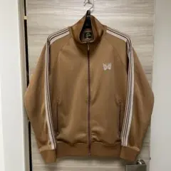 Needles トラックジャケット ブラウン ホワイト トラックパンツ