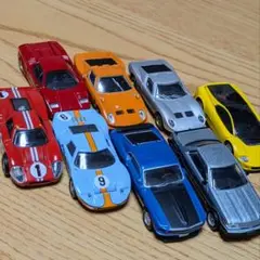 【景品ミニカー】フォードGT・スカイライン・ランボルギーニなど