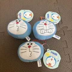 ドラえもん ぬいぐるみマスコット 3個セット