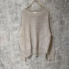 【美品】SEPT PREMIERES ニットセーター トップス アルパカ XL