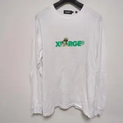 XLARGE エイリアン コラボ ロンT Mサイズ グレイ