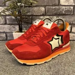 アトランティックスターズ　スニーカー　メンズ　レッド　スエード　41