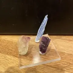 フローライト カイヤナイト 鉱物標本 原石 鉱物