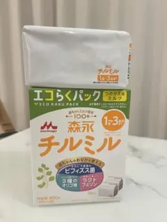 森永 チルミル エコらくパック　400g × 3袋　2026/07/30