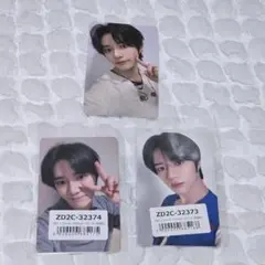 TXT ボムギュ ユニバ ラキドロ 封入 トレカ 3枚