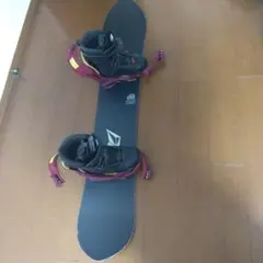 SALOMON パウダースネーク スノーボード、ビンディング、ブーツセット