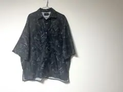 SLICK マーブル柄ドルマンスリーブシャツ