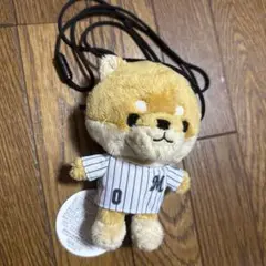 パシフィックリーグ6球団プレーヤーズ しば犬ぬいぐるみ がまぐちポシェット 荻野
