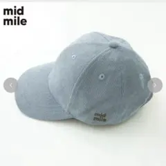 【新品未使用】しまむら ＊ midmile ミッドマイル キャップ サックス