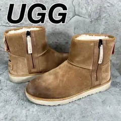 UGG アグ クラシック ミニ ムートンブーツ シープスキン スエード 防水