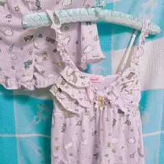 ファンシー ユニコーン柄パジャマセット 古着