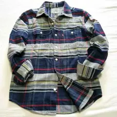 Levi's リーバイス　カジュアルフランネルチェック柄 長袖シャツ Мサイズ