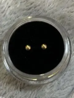 ピコレット k18 イエローゴールド 3mm ボール 2点 セット