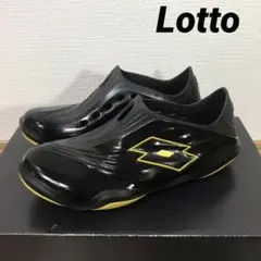 Lotto PUNTOFLEX ロット シューズ スリッポン 靴 ブラック
