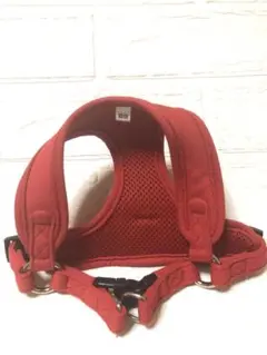 8日迄‼️小型犬用ハーネス 調整可能　赤
