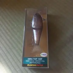 NORIES ノリーズ ヒラトップ140F レイヤードホロ生ワカサギ