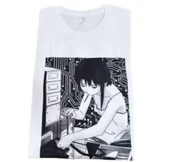 Lain シリアルエクスペリメンツレイン ☆半袖Tシャツ 岩倉 玲音
