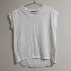 レディース　フレンチリブTシャツ M