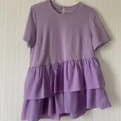 【美品】メゾンドパビリオン♡フリルトップス