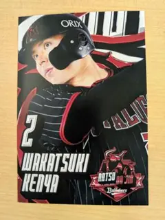 オリックスバファローズ　若月捕手　ポストカード