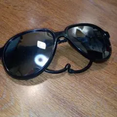 FRAME FRANCE サングラス NO 66 ブラック 　ジャンク品
