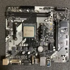 RYZEN5 2600&ASRock A320M-HDV マザーボード