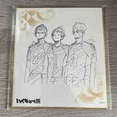 ハイキュー展 色紙コレクション 影山 山口 月島