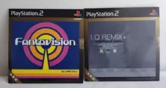 【PS2体験版】ファンタビジョン＋I.QRemix＋ 2枚セット