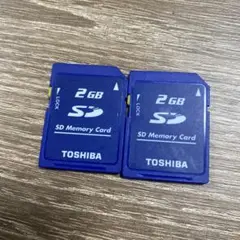 SDカード 2GB 2枚