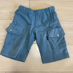 HUSHUSH カーゴショーツ 100cm 青