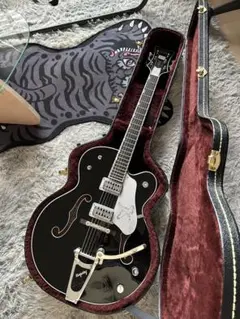 Gretsch G6136T グレッチ ブラックファルコン ロングストラップ付 GRETSCH G6136T Kenny Falcon II with String-Thru Bigsby