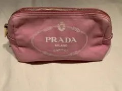 プラダ PRADA 化粧ポーチ カナパ デニム バニティ
