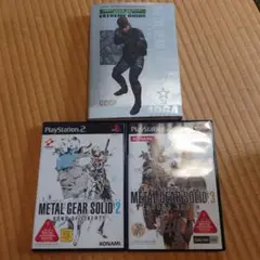 メタルギア ソリッド2＆3　攻略本　セット　 SNAKE EATER　PS2