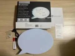 Bookstone Message Board & Marker Set