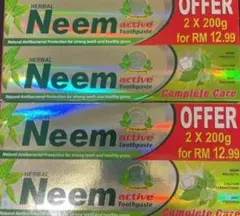 Neem 歯磨き粉 200g 4本セット