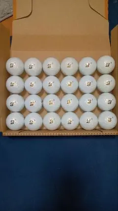 BRIDGE STONEのJGRパールホワイトロストボール24球